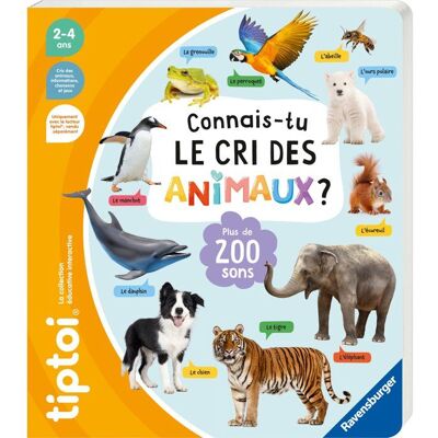 Ravensburger-tiptoi®-Livre interactif Connais-tu le cri des animaux ?-Jeu éducatif électronique sans écran-dès 3 ans-13099074 - Publicité Ravensburger-tiptoi®-Livre interactif Connais-tu le cri des animaux ?-Jeu éducatif électronique sans écran-dès 3 ans-13099074 - Publicité