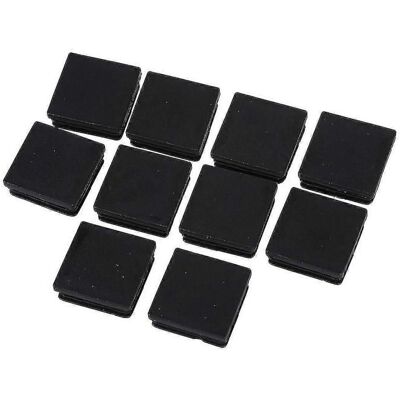 KLVGTIFS PU Bouchons dextrémité noirs pour tubes carrés en plastique 40 mm x 40 mm (10 pièces) - Publicité KLVGTIFS PU Bouchons dextrémité noirs pour tubes carrés en plastique 40 mm x 40 mm (10 pièces) - Publicité