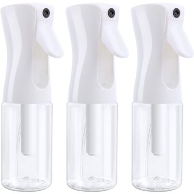 Spray Bouteille Vide - 3 Pièces Blanc 200ml - Brumisateur Eau Coiffeur - Plantes Jardinage Aucunely - Publicité Spray Bouteille Vide - 3 Pièces Blanc 200ml - Brumisateur Eau Coiffeur - Plantes Jardinage Aucunely - Publicité