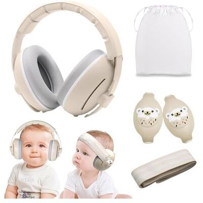 Protège-Oreilles Bébé Anti-Bruit-1 0-4Ans 25dB Réglable Avion Fêtes Voyages Sécurité Bébé Lumiryn - Publicité Protège-Oreilles Bébé Anti-Bruit-1 0-4Ans 25dB Réglable Avion Fêtes Voyages Sécurité Bébé Lumiryn - Publicité