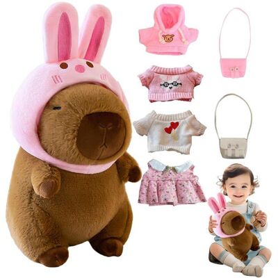 Capibara Peluche 23cm - Carpincho - Vetements Accessoires - Simulation - Fille Garcon Lumiryn - Publicité Capibara Peluche 23cm - Carpincho - Vetements Accessoires - Simulation - Fille Garcon Lumiryn - Publicité