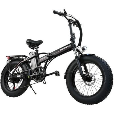 Vélo électrique pliable - MIPENSÉE - 20 Fat Tire - Moteur 48V/750W - Batterie amovible 48V13Ah - 7 vitesses Noir - Publicité Vélo électrique pliable - MIPENSÉE - 20 Fat Tire - Moteur 48V/750W - Batterie amovible 48V13Ah - 7 vitesses Noir - Publicité