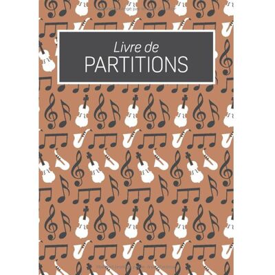 NARRATIK Cahier de Musique A4 – Partitions vierges à 10 portées couverture moderne idéal solfège et composition - Publicité NARRATIK Cahier de Musique A4 – Partitions vierges à 10 portées couverture moderne idéal solfège et composition - Publicité