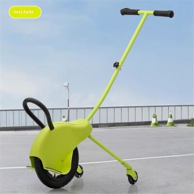 BOWAI Tricycle deux en un monocycle interaction parent-enfant scooter de voyage pour enfants poussette bébé vert Vert - Publicité BOWAI Tricycle deux en un monocycle interaction parent-enfant scooter de voyage pour enfants poussette bébé vert Vert - Publicité