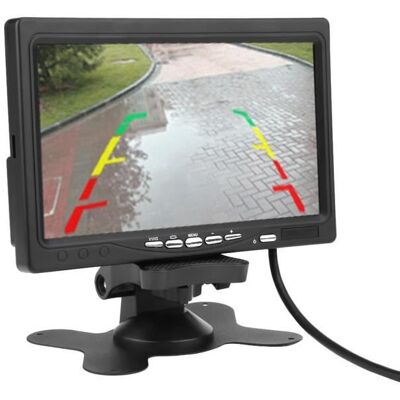 Ecran LCD TFT de caméra de recul de 7 pouces Noir - Publicité Ecran LCD TFT de caméra de recul de 7 pouces Noir - Publicité