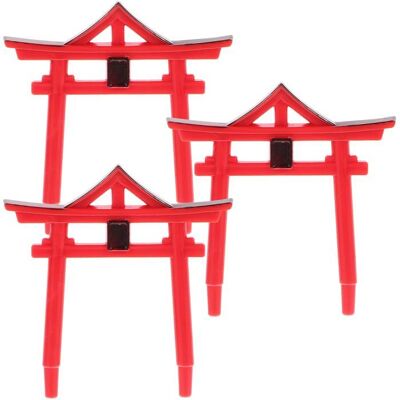 Déco portail torii japonais - lot 3 aquarium sanctuaire - statue jardin miniature - Convient pour bonsaï Lumiryn - Publicité Déco portail torii japonais - lot 3 aquarium sanctuaire - statue jardin miniature - Convient pour bonsaï Lumiryn - Publicité