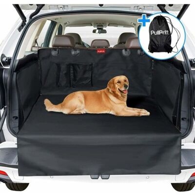 AIMOONSA Protection Coffre Voiture Chien Impermable et Antidrapant Housse Voiture Chien avec Protection Latrale 185 x 105 cm Noir - Publicité AIMOONSA Protection Coffre Voiture Chien Impermable et Antidrapant Housse Voiture Chien avec Protection Latrale 185 x 105 cm Noir - Publicité