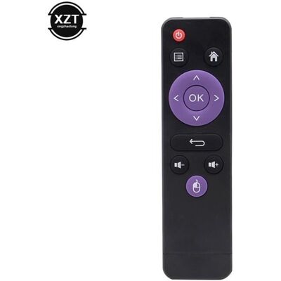Télécommande IR - RNCYN - H96 MAX 331 - Compatible avec Android 10 - Lecteur multimédia 4K - Noir Noir - Publicité Télécommande IR - RNCYN - H96 MAX 331 - Compatible avec Android 10 - Lecteur multimédia 4K - Noir Noir - Publicité