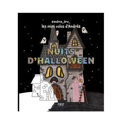 Livre coloriage adulte First COSY Nuits d’Halloween - Publicité Livre coloriage adulte First COSY Nuits d’Halloween - Publicité