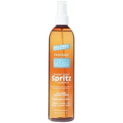Fantasia IC Liquid Mousse Super Hold Spritz Hair Spray 295ml - Publicité Fantasia IC Liquid Mousse Super Hold Spritz Hair Spray 295ml - Publicité