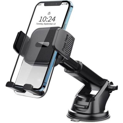 Support Téléphone Voiture pour Tableau de Bord Pare-Brise Réglable porte Voiture Support pour Smartphones et GPS 4.7-7.0 VoltPulse Noir - Publicité Support Téléphone Voiture pour Tableau de Bord Pare-Brise Réglable porte Voiture Support pour Smartphones et GPS 4.7-7.0 VoltPulse Noir - Publicité
