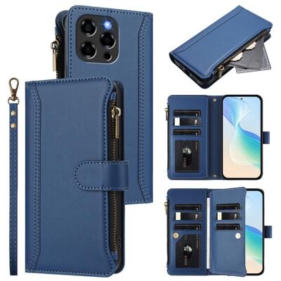 RASENA Coque pour Doogee Note 58/Note 58 Pro 6.75 Etui en Cuir PU Housse avec Fentes pour Carte Dragonne Magnétique -Bleu foncé Bleu - Publicité RASENA Coque pour Doogee Note 58/Note 58 Pro 6.75 Etui en Cuir PU Housse avec Fentes pour Carte Dragonne Magnétique -Bleu foncé Bleu - Publicité