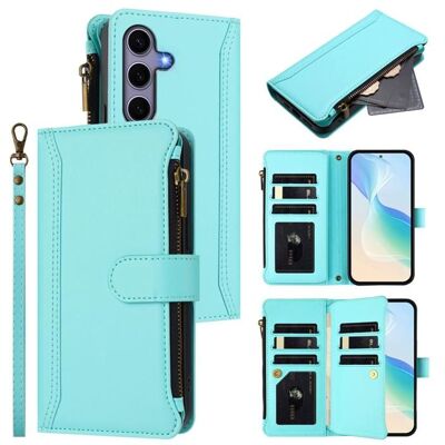 RASENA Coque pour Samsung Galaxy S25/S24 6.2 Etui Portefeuille en Cuir PU Housse Porte-Cartes avec DragonneVert menthe Vert - Publicité RASENA Coque pour Samsung Galaxy S25/S24 6.2 Etui Portefeuille en Cuir PU Housse Porte-Cartes avec DragonneVert menthe Vert - Publicité