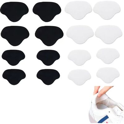 Patch Réparation Talon - Set 16 Noir/Blanc - Adhésif Anti-usure - Sneakers Sport Aucunely - Publicité Patch Réparation Talon - Set 16 Noir/Blanc - Adhésif Anti-usure - Sneakers Sport Aucunely - Publicité