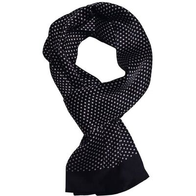 Foulard Homme Soie - 1 Pièce - 100% Soie Motif Vintage - Accessoire Élégant ALURRA - Publicité Foulard Homme Soie - 1 Pièce - 100% Soie Motif Vintage - Accessoire Élégant ALURRA - Publicité