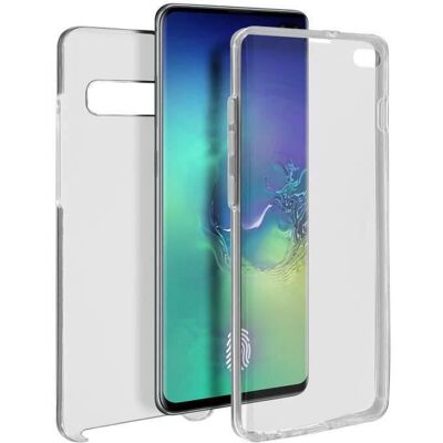 Coque intégrale pour Galaxy S10 Plus Antichocs Anti rayure transparent MKK96 - Publicité Coque intégrale pour Galaxy S10 Plus Antichocs Anti rayure transparent MKK96 - Publicité
