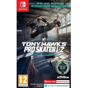 Activision Tony Hawks Pro Skater 1 + 2 Jeu Switch - Publicité Activision Tony Hawks Pro Skater 1 + 2 Jeu Switch - Publicité