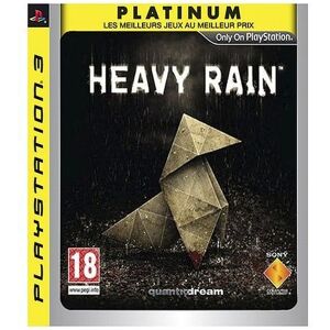 SONY COMPUTER ENTERTAINMENT HEAVY RAIN PLATINUM / Jeu console PS3 - Publicité SONY COMPUTER ENTERTAINMENT HEAVY RAIN PLATINUM / Jeu console PS3 - Publicité