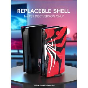 Adobe Coque de Remplacement HOUSSE - ETUI - COQUE - FACADE pour PS5 PlayStation 5 - Version Disque - Design Spider Noir - Publicité Adobe Coque de Remplacement HOUSSE - ETUI - COQUE - FACADE pour PS5 PlayStation 5 - Version Disque - Design Spider Noir - Publicité