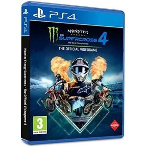 Koch Media Jeu vidéo - Milestone - Monster Energy Supercross 4 - PS4 - Course - Mode en ligne - Publicité Koch Media Jeu vidéo - Milestone - Monster Energy Supercross 4 - PS4 - Course - Mode en ligne - Publicité