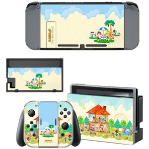 Sticker Skin Console Animal Crossing Pour Manette Nintendo Switch-Verison 3 Noir - Publicité Sticker Skin Console Animal Crossing Pour Manette Nintendo Switch-Verison 3 Noir - Publicité