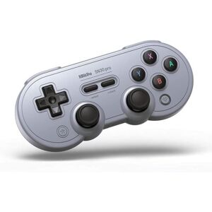 Manette Bluetooth - 8Bitdo - SN30 Pro - Edition Grise - Multi-plateforme - 18h Autonomie Gris - Publicité Manette Bluetooth - 8Bitdo - SN30 Pro - Edition Grise - Multi-plateforme - 18h Autonomie Gris - Publicité
