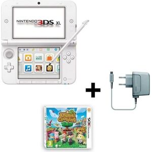 Nintendo Console 3DS XL + Animal Crossing New Leaf Jeu 3DS Blanc - Publicité Nintendo Console 3DS XL + Animal Crossing New Leaf Jeu 3DS Blanc - Publicité