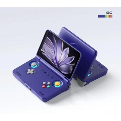 NOBRAND Console de jeux portable Retroid Pocket Flip2 écran AMOLED 5 5 pouces sans carte de jeu Violet Violet - Publicité NOBRAND Console de jeux portable Retroid Pocket Flip2 écran AMOLED 5 5 pouces sans carte de jeu Violet Violet - Publicité