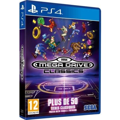 Sega Mega Drive Classics Jeu PS4 - Publicité Sega Mega Drive Classics Jeu PS4 - Publicité