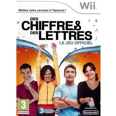 MIND DES CHIFFRES ET DES LETTRES / JEU CONSOLE NINTENDO - Publicité MIND DES CHIFFRES ET DES LETTRES / JEU CONSOLE NINTENDO - Publicité