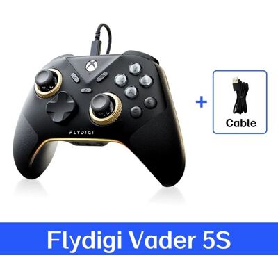 NOBRAND Manette de jeu Flydigi Vader 5S pour Xbox avec câble USB Noir - Publicité NOBRAND Manette de jeu Flydigi Vader 5S pour Xbox avec câble USB Noir - Publicité