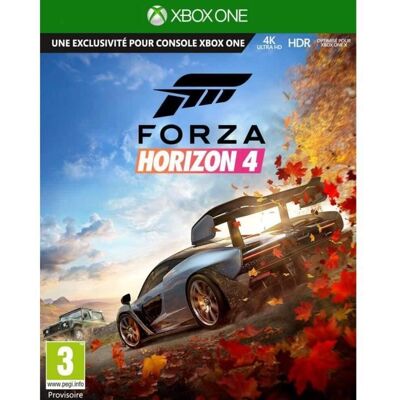 Jeu vidéo - Forza - Forza Horizon 4 - Monde ouvert - Courses - Xbox One - Publicité Jeu vidéo - Forza - Forza Horizon 4 - Monde ouvert - Courses - Xbox One - Publicité