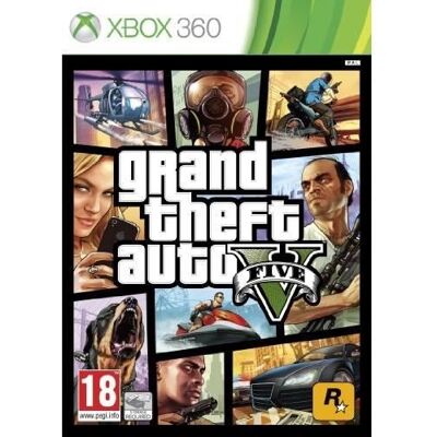Jeu Xbox 360 - Rockstar Games - Grand Theft Auto V - Action - Los Santos & Blaine County - Publicité Jeu Xbox 360 - Rockstar Games - Grand Theft Auto V - Action - Los Santos & Blaine County - Publicité