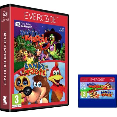 BLAZE ENT Double Pack Banjo-Kazooie - Jeu Evercade - Publicité BLAZE ENT Double Pack Banjo-Kazooie - Jeu Evercade - Publicité