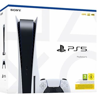 Console de salon - Sony - PlayStation 5 - Edition Standard - 825 Go - Blanc Blanc - Publicité Console de salon - Sony - PlayStation 5 - Edition Standard - 825 Go - Blanc Blanc - Publicité