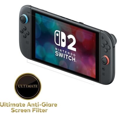 Protection décran verre trempé premium - HORI - Nintendo Switch 2 - Anti-reflets - Anti-rayures - 100 % transparent Noir - Publicité Protection décran verre trempé premium - HORI - Nintendo Switch 2 - Anti-reflets - Anti-rayures - 100 % transparent Noir - Publicité