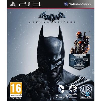 WARNER GAMES Batman Arkham Origins Jeu PS3 - Publicité WARNER GAMES Batman Arkham Origins Jeu PS3 - Publicité