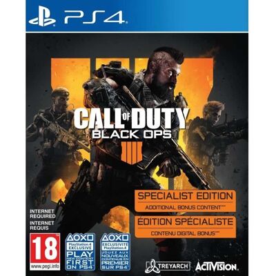 Jeu vidéo - Activision - Call Of Duty : Black Ops IIII - Edition Spécialiste - 1100 Points - Beta privée - Publicité Jeu vidéo - Activision - Call Of Duty : Black Ops IIII - Edition Spécialiste - 1100 Points - Beta privée - Publicité