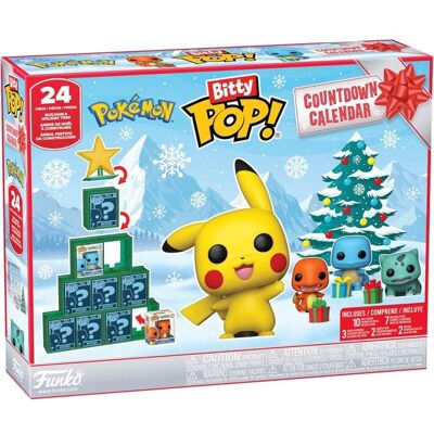Calendrier De Lavent Funko Bitty Pop! Pokemon - Publicité Calendrier De Lavent Funko Bitty Pop! Pokemon - Publicité