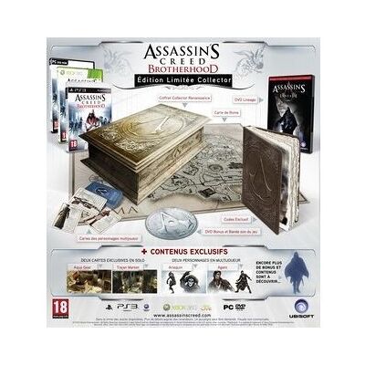 Ubisoft ASSASSINS CREED BROTHERHOOD CODEX EDITION / Jeu c - Publicité Ubisoft ASSASSINS CREED BROTHERHOOD CODEX EDITION / Jeu c - Publicité