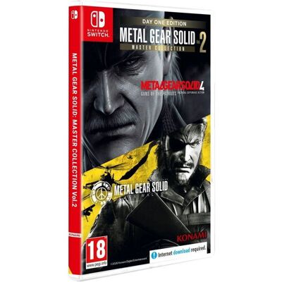 JUST FOR GAMES Metal Gear Solid Master Collection Vol. 2 - Day One Edition - Jeu Nintendo Switch - Publicité JUST FOR GAMES Metal Gear Solid Master Collection Vol. 2 - Day One Edition - Jeu Nintendo Switch - Publicité