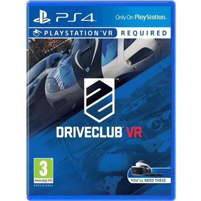 SONY COMPUTER ENTERTAINMENT DRIVECLUB VR Jeu PSVR - Publicité SONY COMPUTER ENTERTAINMENT DRIVECLUB VR Jeu PSVR - Publicité