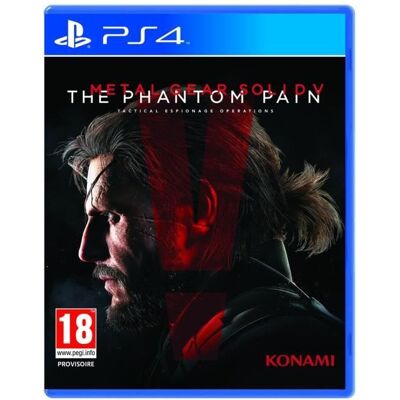 Konami Metal Gear Solid V The Phantom Pain Jeu PS4 - Publicité Konami Metal Gear Solid V The Phantom Pain Jeu PS4 - Publicité