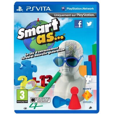 SONY COMPUTER ENTERTAINMENT Smart As Jeu PS Vita - Publicité SONY COMPUTER ENTERTAINMENT Smart As Jeu PS Vita - Publicité