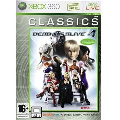 DEG DEAD OR ALIVE 4 Classics / XBOX 360 - Publicité DEG DEAD OR ALIVE 4 Classics / XBOX 360 - Publicité