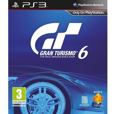 SONY COMPUTER ENTERTAINMENT Gran Turismo 6 Jeu PS3 - Publicité SONY COMPUTER ENTERTAINMENT Gran Turismo 6 Jeu PS3 - Publicité