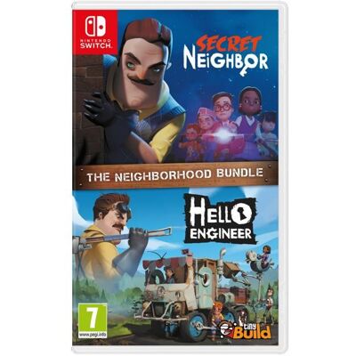 JUST FOR GAMES Secret Neighbor + Hello Engineer - The Neighborhood Bundle Nintendo Switch - Publicité JUST FOR GAMES Secret Neighbor + Hello Engineer - The Neighborhood Bundle Nintendo Switch - Publicité