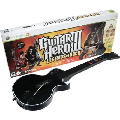 DEG GUITAR HERO 3 (Jeu + Guitare) / Jeu console XBOX36 - Publicité DEG GUITAR HERO 3 (Jeu + Guitare) / Jeu console XBOX36 - Publicité