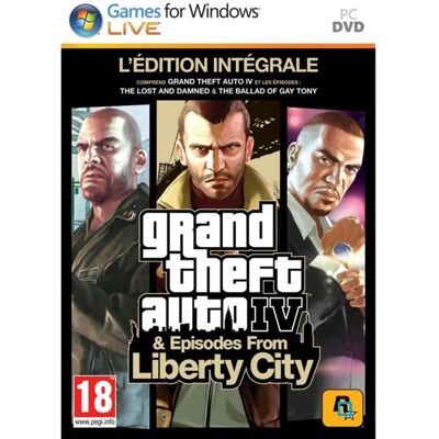 Take 2 GTA IV Edition Intégrale PC - Publicité Take 2 GTA IV Edition Intégrale PC - Publicité