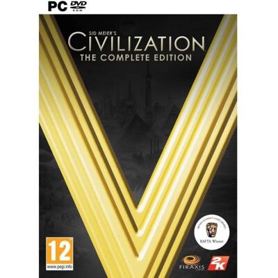 Take 2 Civilization V: The Complete Edition Jeu PC - Publicité Take 2 Civilization V: The Complete Edition Jeu PC - Publicité
